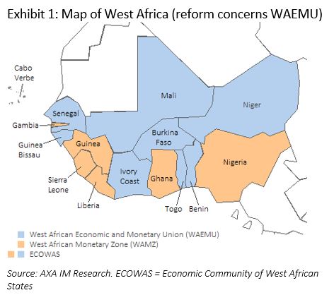 Map of West Africa